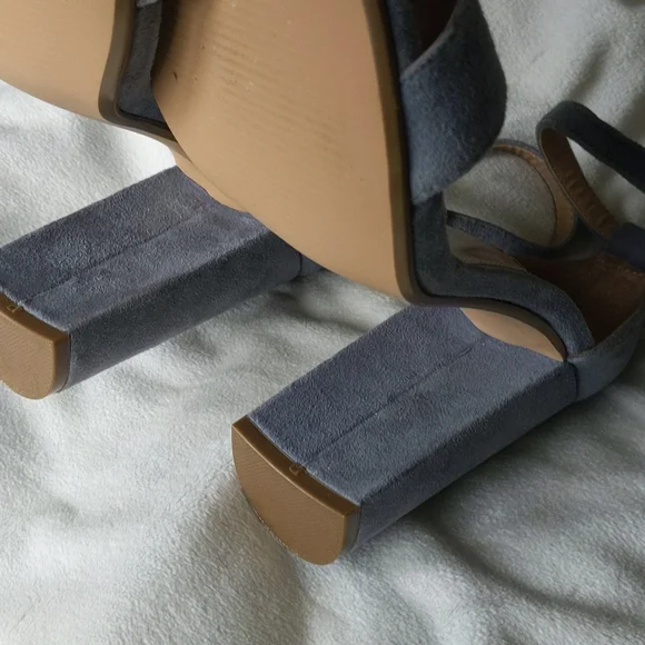 🌙🦋 Steve Madden | dusty blue heels size 8 - Picture 5 of 7